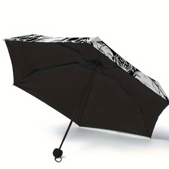 Hexagonal Skull Pattern umbrella - Picture 4 of 6